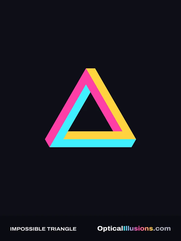 Impossible Triangle poster design