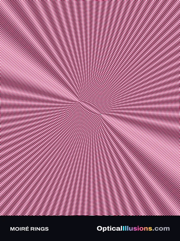 Moiré Patterns poster design